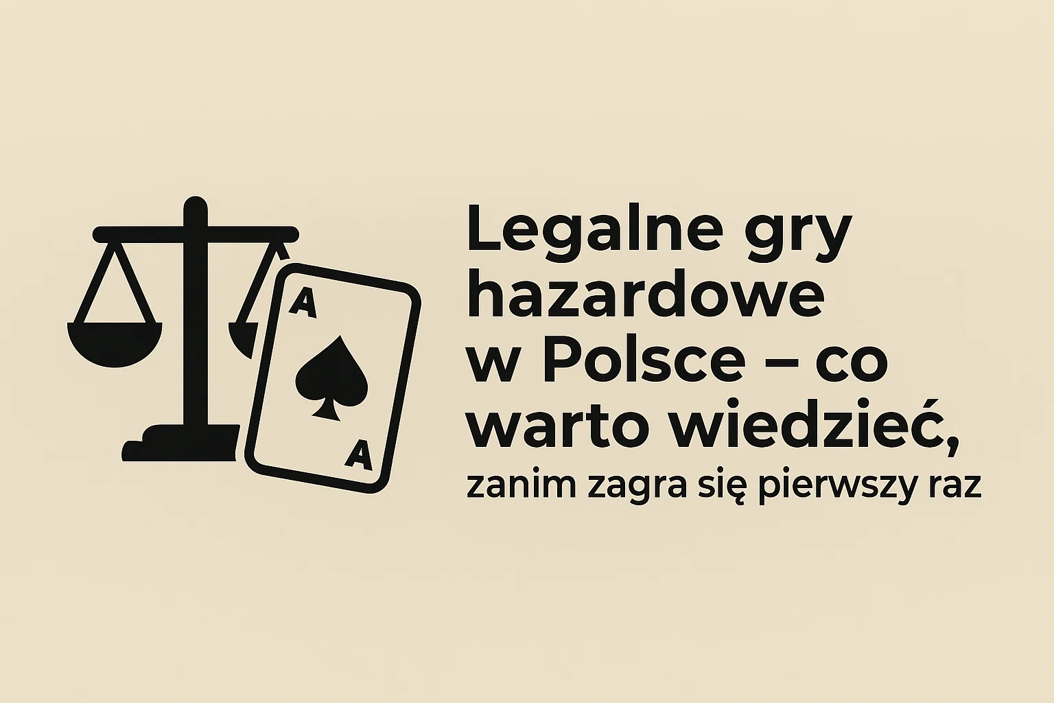 Legalne gry hazardowe w Polsce – co warto wiedzieć, zanim zagra się pierwszy raz