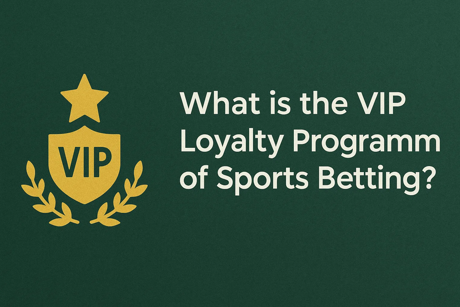What is the VIP Loyalty Programme of Sports Betting?